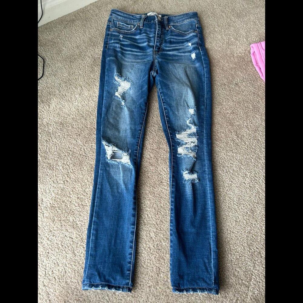BKE High rise skinny jeans
